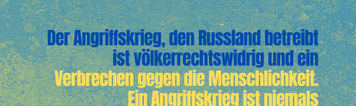 Für eine klare und unversöhnliche Haltung zum Frieden!